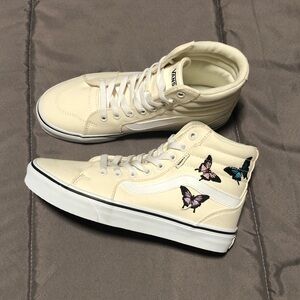 New VANS Filmore Hi Embroidered Butterfly Mars Hi-Top Women